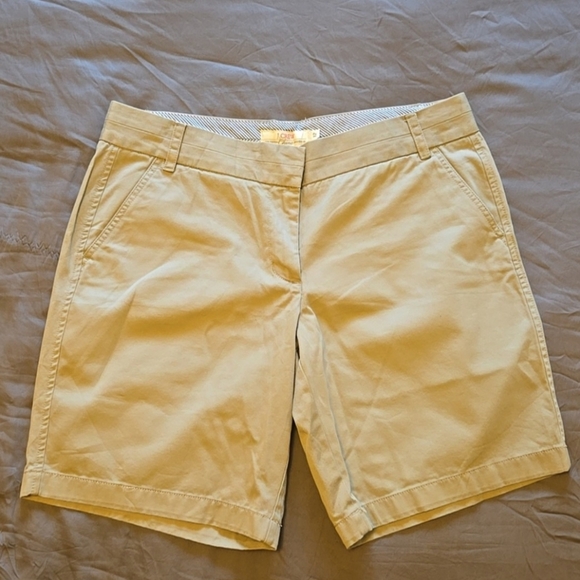 J. Crew Pants - New With Tag J Crew Broken-In Chino Shorts - Size 12 100% Cotton, Super Soft